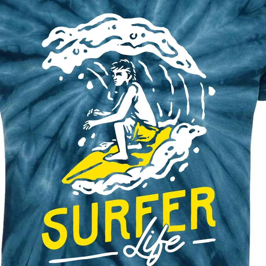 Surfer Life Kids Tie-Dye T-Shirt