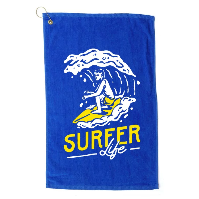 Surfer Life Platinum Collection Golf Towel