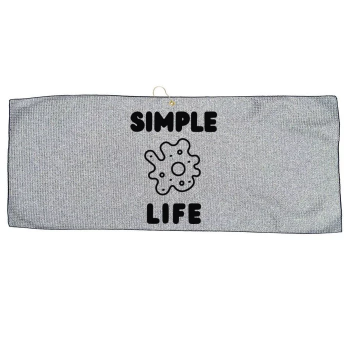 Simple Life Large Microfiber Waffle Golf Towel