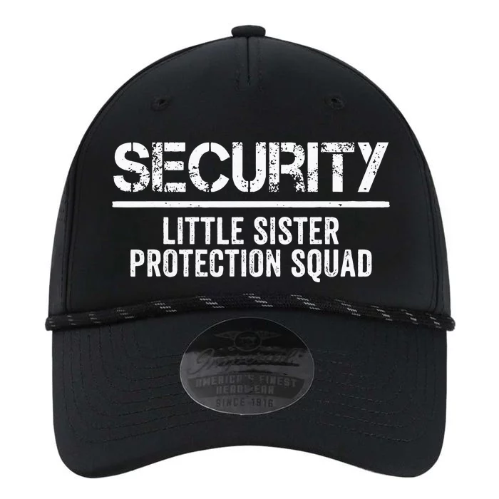 Security Little Sister Protection Squad Big Brother Birthday Performance The Dyno Cap