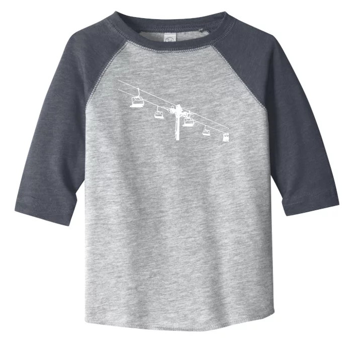 Ski Lift Toddler Fine Jersey T-Shirt