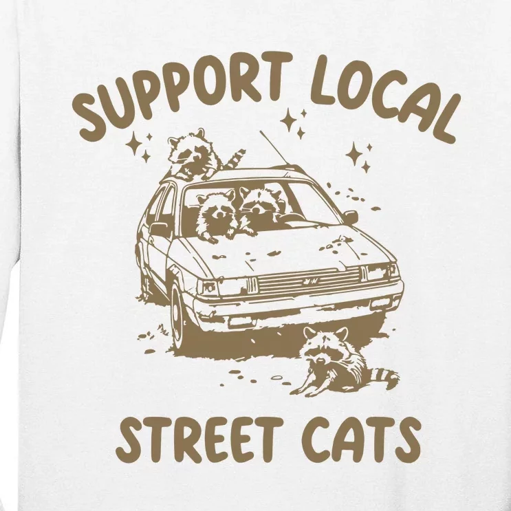 Support Local Street Tall Long Sleeve T-Shirt