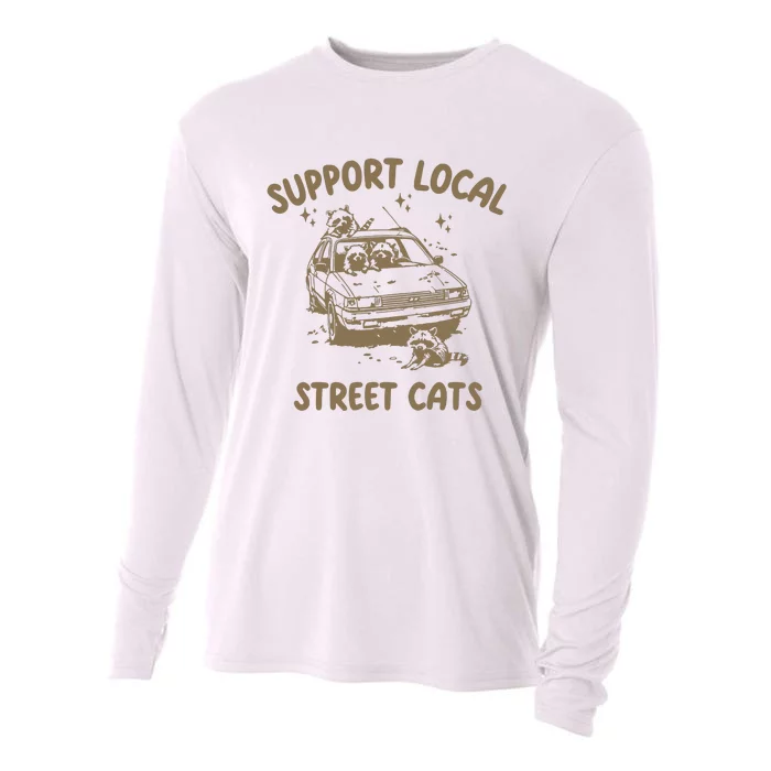 Support Local Street Cooling Performance Long Sleeve Crew