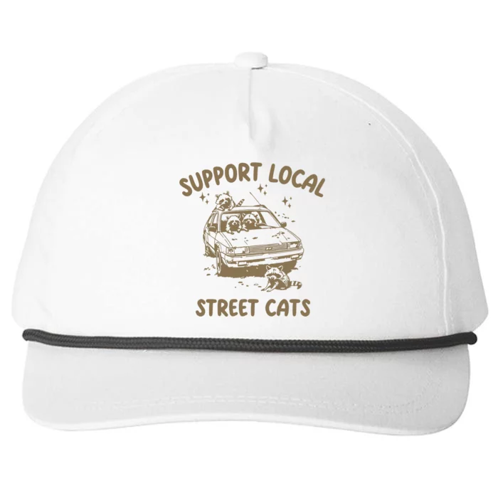 Support Local Street Snapback Five-Panel Rope Hat