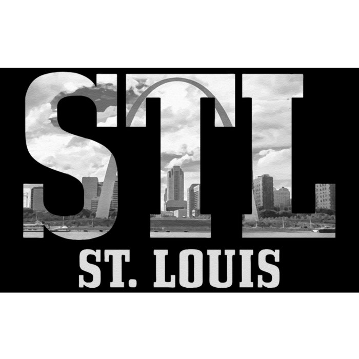 St. Louis STL Skyline Pride Missouri Vintage Bumper Sticker