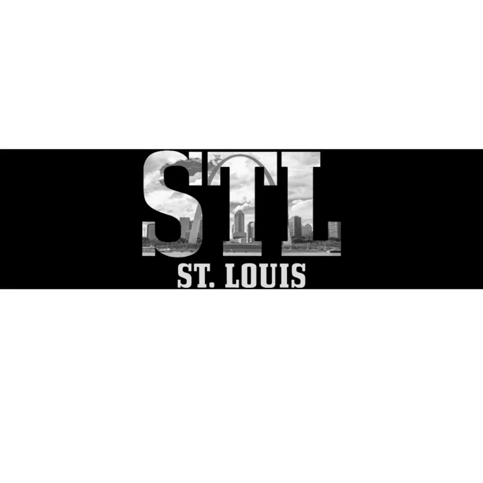 St. Louis STL Skyline Pride Missouri Vintage Bumper Sticker