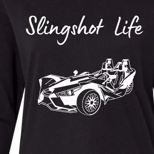 Slingshot Life Womens Cotton Relaxed Long Sleeve T-Shirt