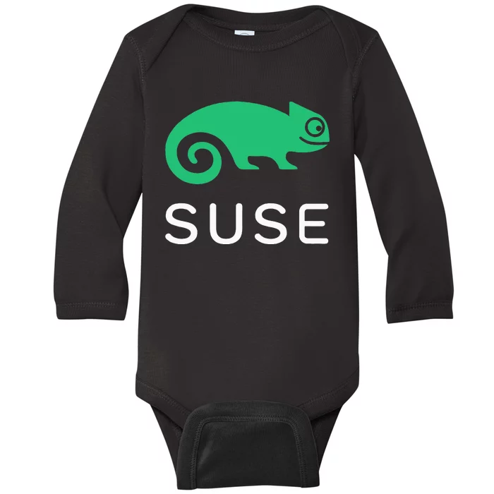 Suse Linux Softwaredefined Networking And Virtualization Baby Long Sleeve Bodysuit