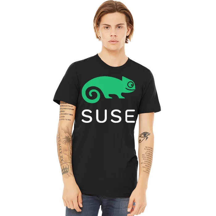 Suse Linux Softwaredefined Networking And Virtualization Premium T-Shirt