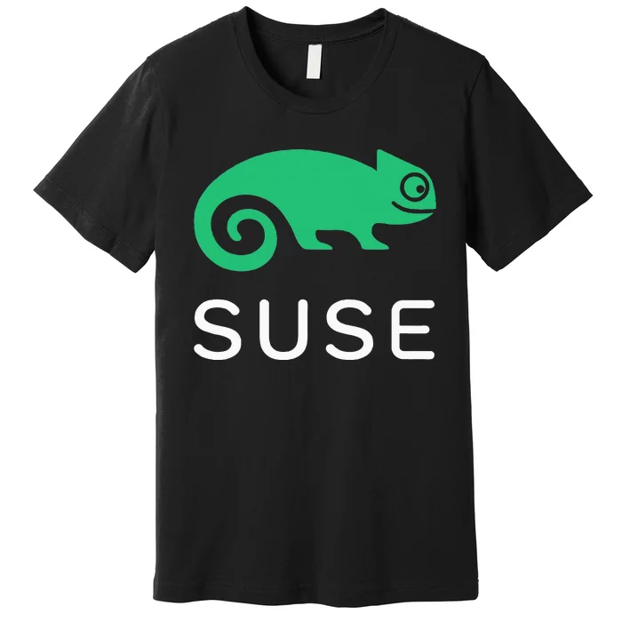 Suse Linux Softwaredefined Networking And Virtualization Premium T-Shirt