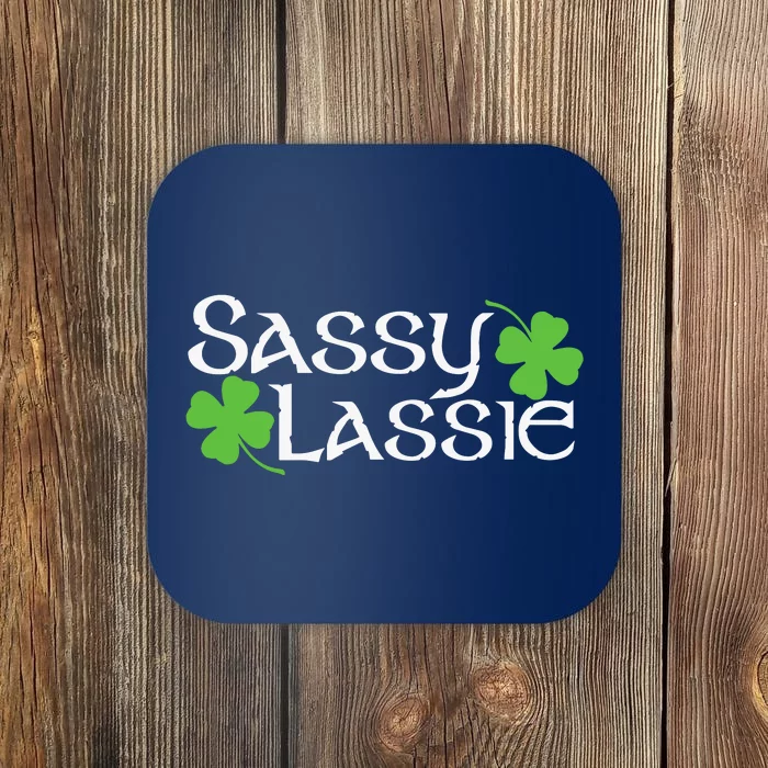 Sassy Lassy St Patrick's Day Coaster