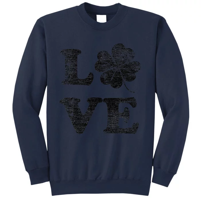 Shamrock Love Saint Patricks Day Sweatshirt