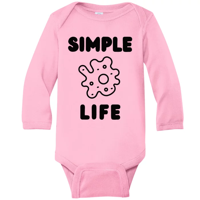 Simple Life Baby Long Sleeve Bodysuit