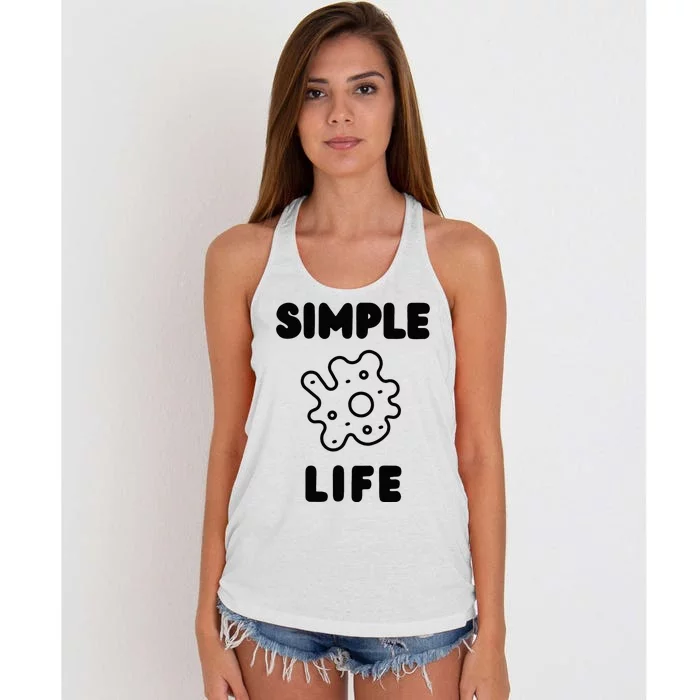 Simple Life Women's Knotted Racerback Tank