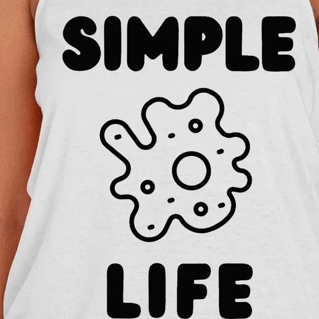 Simple Life Women's Knotted Racerback Tank