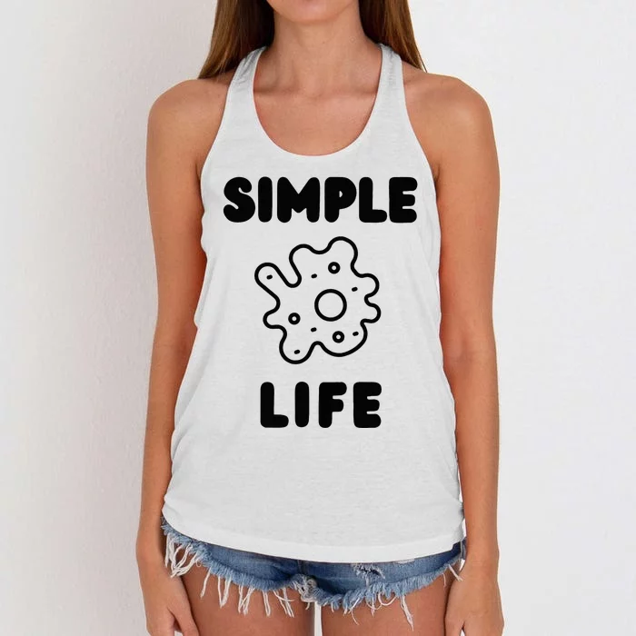 Simple Life Women's Knotted Racerback Tank