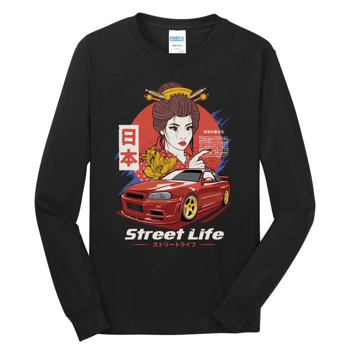 Street Life Tall Long Sleeve T-Shirt