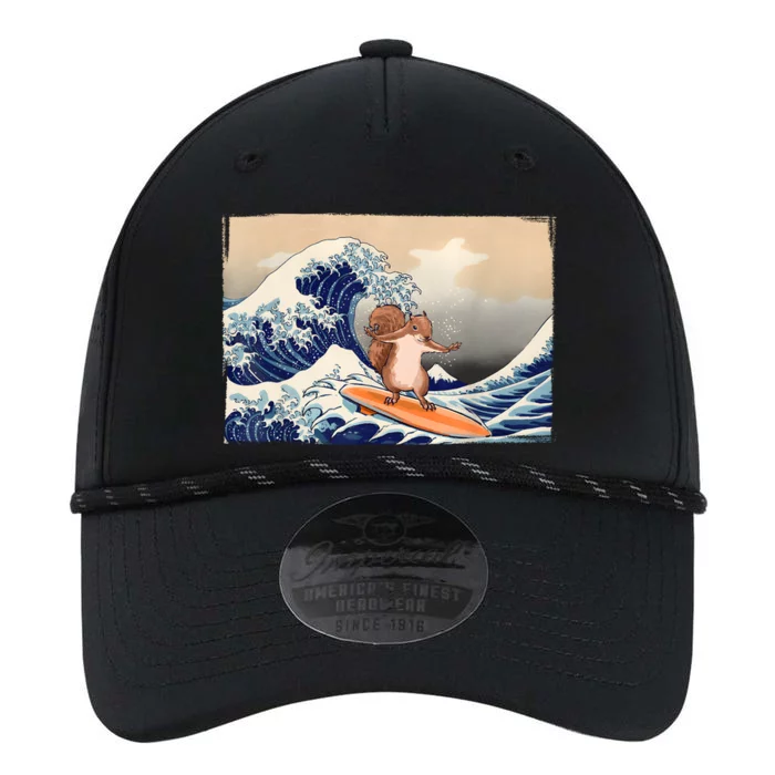 Squirrel Lover Squirrel Art Funny Surf Funny Squirrel Performance The Dyno Cap