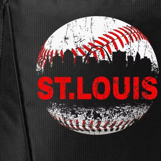 St. Louis Souvenir Baseball City Downtown I Love St. Louis City Backpack