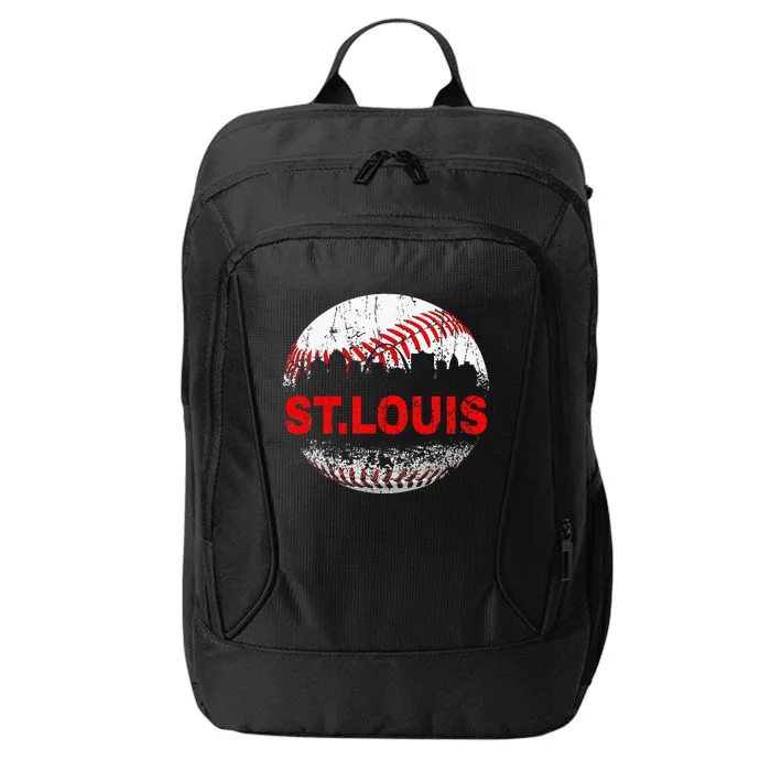 St. Louis Souvenir Baseball City Downtown I Love St. Louis City Backpack