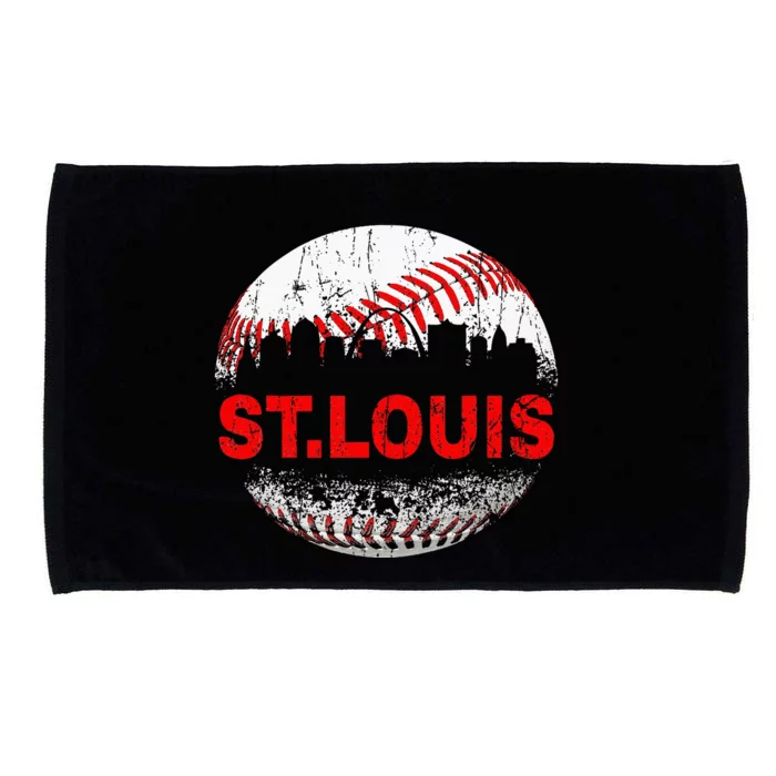 St. Louis Souvenir Baseball City Downtown I Love St. Louis Microfiber Hand Towel