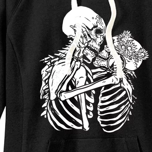 Skeleton Lovers Women's Fleece Hoodie