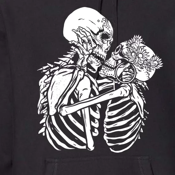 Skeleton Lovers Premium Hoodie