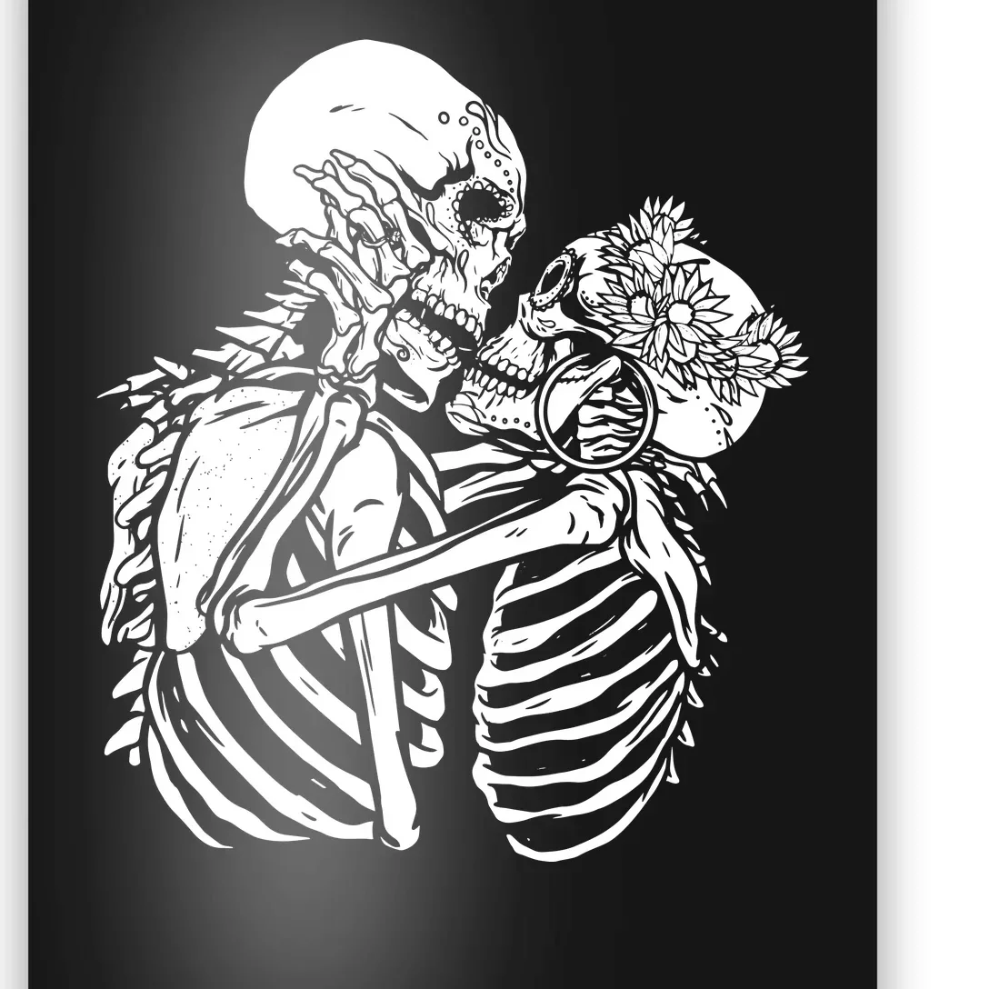 Skeleton Lovers Poster