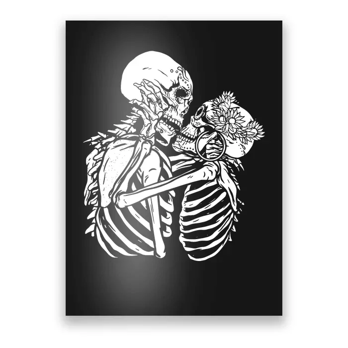 Skeleton Lovers Poster