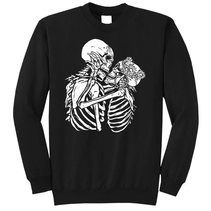 Skeleton Lovers Tall Sweatshirt