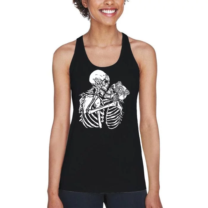 Skeleton Lovers Women's Racerback Tank