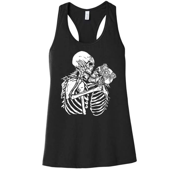 Skeleton Lovers Women's Racerback Tank