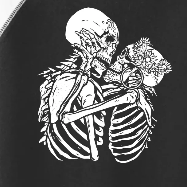 Skeleton Lovers Toddler Fine Jersey T-Shirt