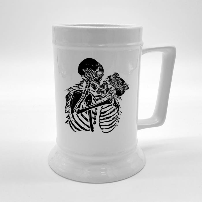 Skeleton Lovers Front & Back Beer Stein