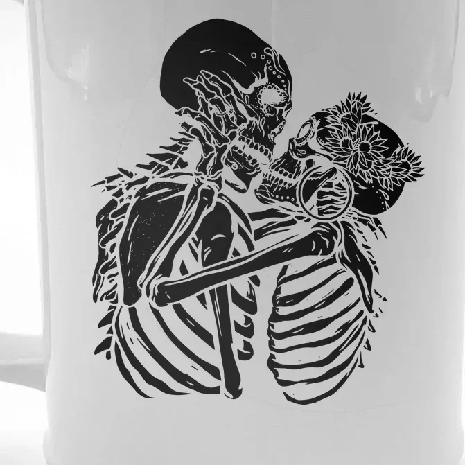 Skeleton Lovers Front & Back Beer Stein