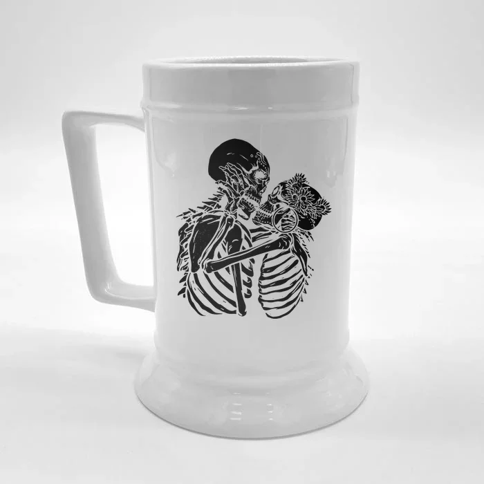 Skeleton Lovers Front & Back Beer Stein