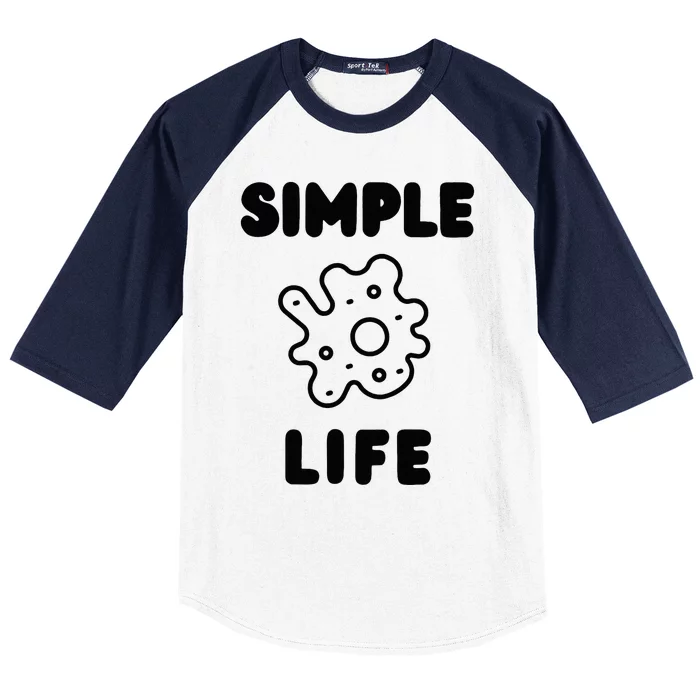 Simple Life Baseball Sleeve Shirt