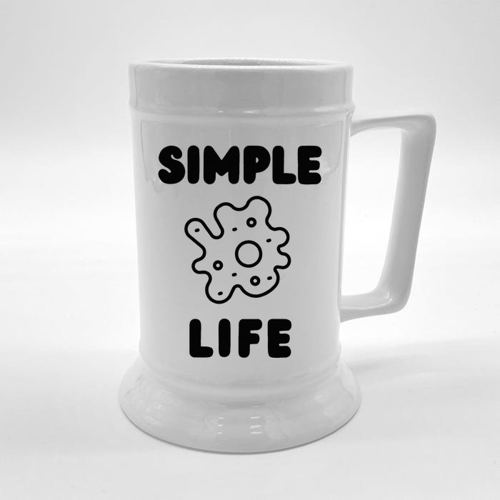 Simple Life Front & Back Beer Stein