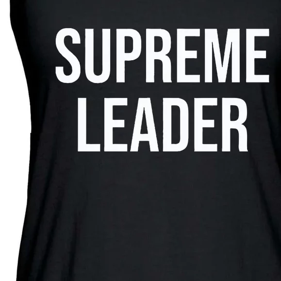 Supreme Leader Ladies Essential Flowy Tank