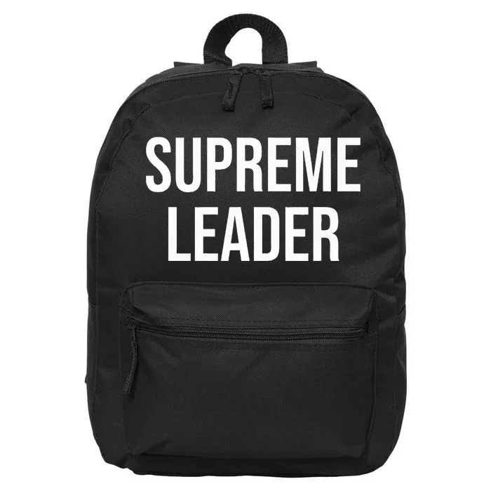 Supreme Leader 16 in Basic Backpack