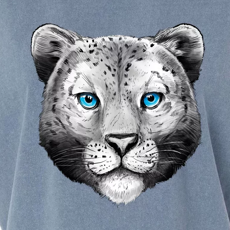 Snow Leopard Garment-Dyed Women's Muscle Tee