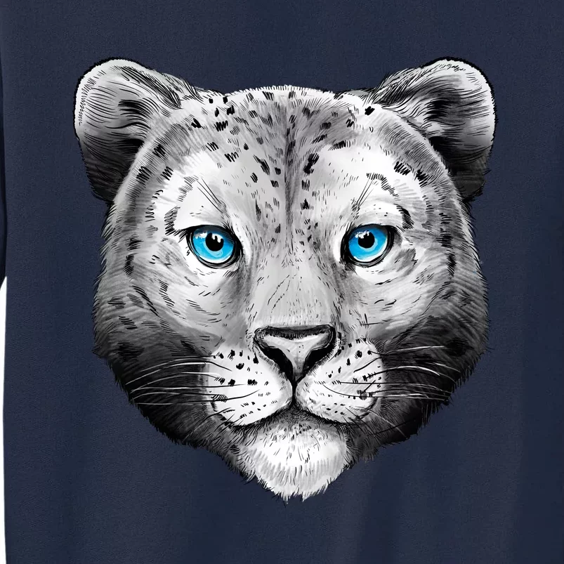 Snow Leopard Tall Sweatshirt