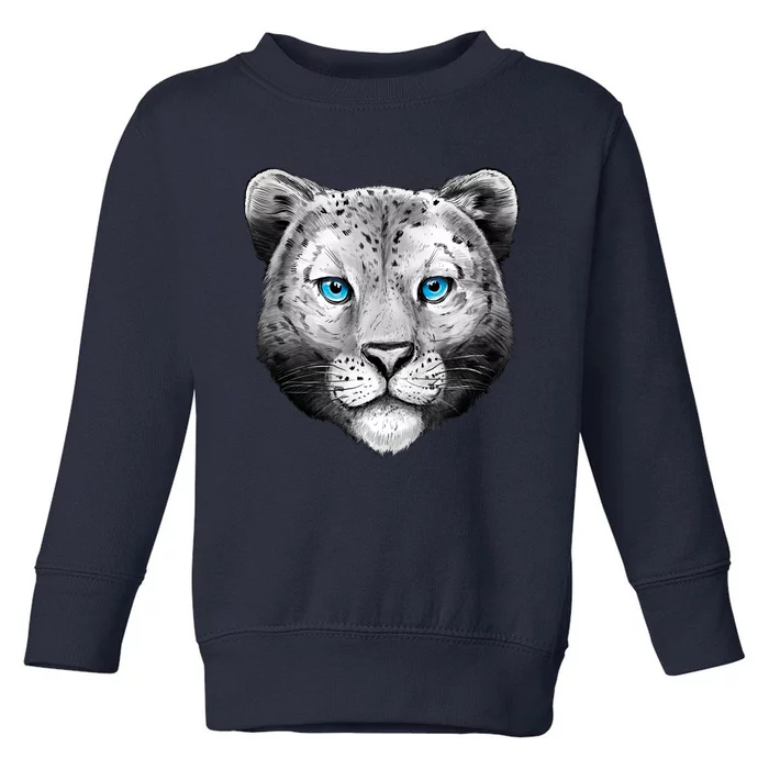 Snow Leopard Toddler Sweatshirt