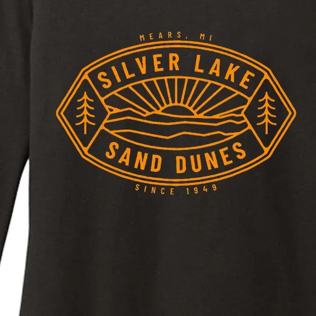 Silver Lake Sand Dunes Womens CVC Long Sleeve Shirt