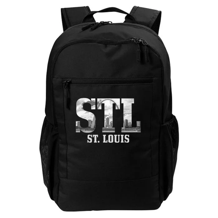 St. Louis Stl Skyline Pride Missouri Vintage Daily Commute Backpack