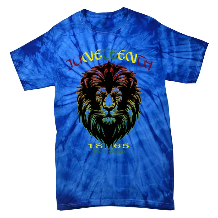 Storm Lion S And S Be A Storm Junenth Gift Tie-Dye T-Shirt