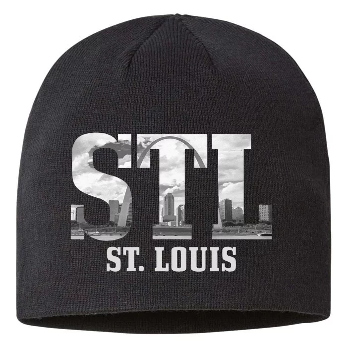 St. Louis STL Skyline Pride Missouri Vintage 8 1/2in Sustainable Knit Beanie