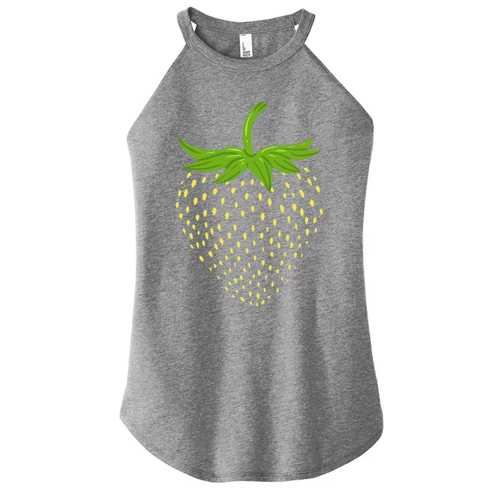 Strawberry Lazy Strawberry Costume Halloween Women’s Perfect Tri Rocker Tank