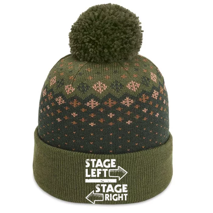 Stage Left Stage Right Actor Actress Theater Acting The Baniff Cuffed Pom Beanie