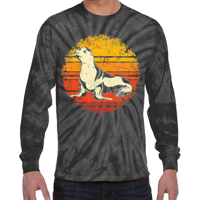 Sea Lion Tie-Dye Long Sleeve Shirt